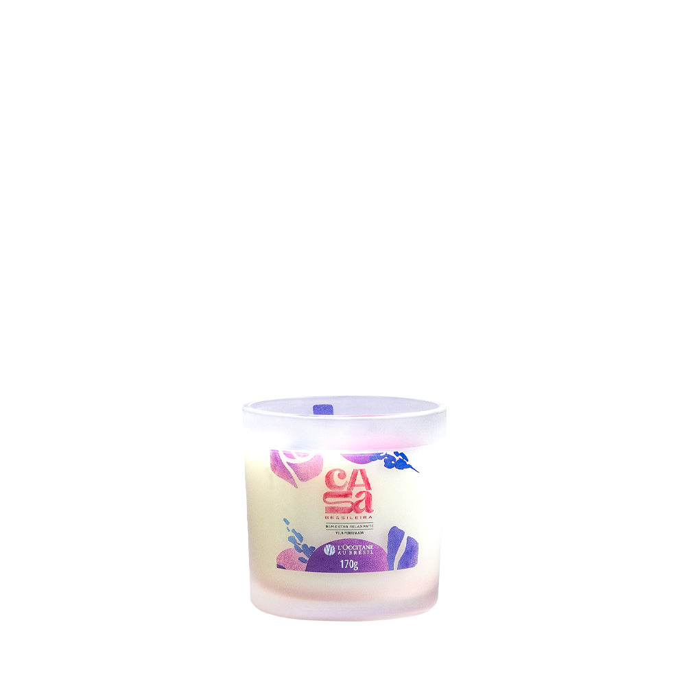 Vela Perfumada Bem-Estar Relaxante 170g, ,  large